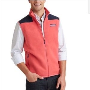 VINEYARD VINES • Fleece Shep Vest NWT